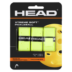 HEAD Xtreme Soft Pickleball Overgrip - 3 Pack - Yellow